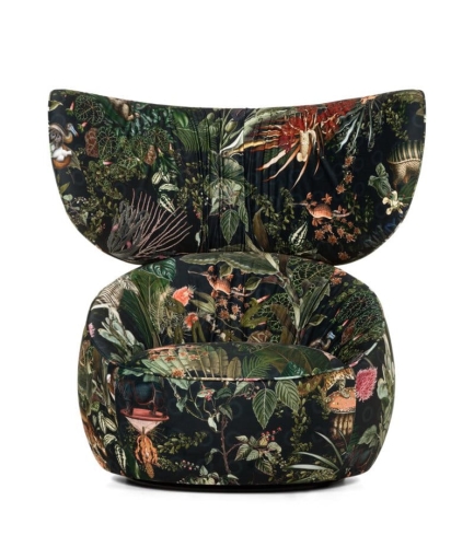 Fotel HANA z wysokim zagłówkiem Moooi