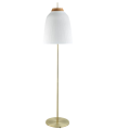 Lampa podłogowa CAMPA Bolia mosieżna