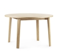 Stół jadalniany SLICE Ø120 dąb Normann Copenhagen