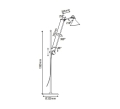 Lampa podłogowa LAMPE GRAS N°215 DCW éditions