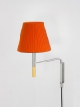 Lampa ścienna BC1 Santa Cole czerwono-miodowa