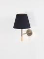 Lampa ścienna BC2 SantaCole czarna