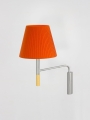 Lampa ścienna BC3 Santa Cole czerwono-miodowa