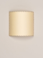 Lampa ścienna COMODIN kwadratowa Santa Cole szyty pergamin