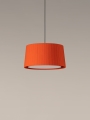 Lampa wisząca GT5 Santa Cole czerwono-miodowa