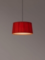 Lampa wisząca GT5 Santa Cole czerwono-miodowa