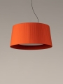 Lampa wisząca GT7 Santa Cole czerwono-miodowa