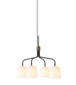 Lampa wisząca HOWARD czteroramienna GUBI