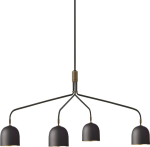 Lampa wisząca HOWARD czteroramienna GUBI