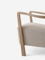 Fotel WULFF ATD2 nogi dębowe AndTradition