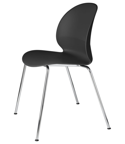 Krzesło NO2 RECYCLE Fritz Hansen czarne