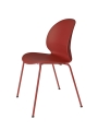 Krzesło NO2 RECYCLE Fritz Hansen  ciemny czerwony
