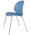 Krzesło NO2 RECYCLE Fritz Hansen  jasnoniebieskie