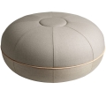 Puf POUF  Ø60 Fritz Hansen skórzany