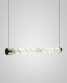 Lampa wisząca TUBE marmurowa Lee Broom mosiężna