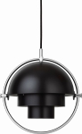 Lampa wisząca MULTI-LITE mała / chrom GUBI 