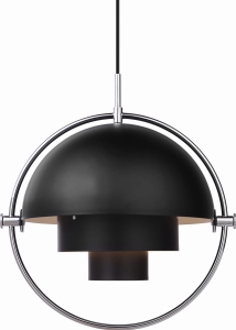 Lampa wisząca MULTI-LITE duża / chrom GUBI