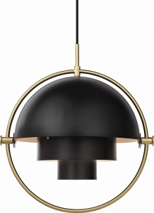 Lampa wisząca MULTI-LITE mosiężna / duża GUBI