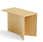 Stolik podłużny SLIT WOOD OBLONG drewniany HAY