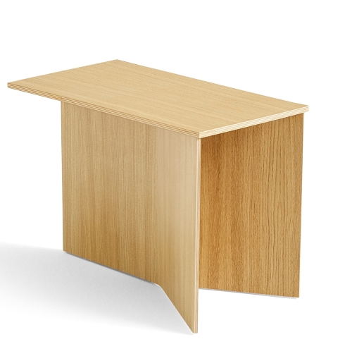 Stolik podłużny SLIT WOOD OBLONG drewniany HAY