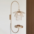 Lampa ścienna PAPILLON z półką Forestier