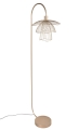 Lampa podłogowa PAPILLON Forestier szampański