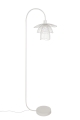 Lampa podłogowa PAPILLON Forestier biała