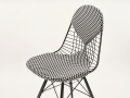 Krzesło WIRE CHAIR DKW tapicerowane Vitra
