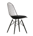 Krzesło WIRE CHAIR DKW tapicerowane Vitra