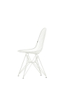 Krzesło EAMES WIRE CHAIR DKR Vitra białe