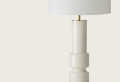 Lampa stołowa LUSA Aromas taupe