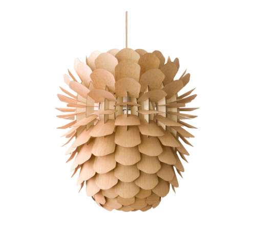 Lampa wisząca ZAPPY dębowa Schneid