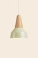 Lampa wisząca EIKON BASIC Schneid pistacja / dąb