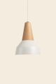 Lampa wisząca EIKON BASIC Schneid biały /  dąb