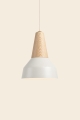 Lampa wisząca EIKON BASIC Schneid biały / jesion
