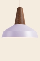 Lampa wisząca EIKON CIRCUS Schneid orzech /  lawendowy