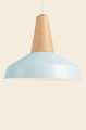 Lampa wisząca EIKON CIRCUS Schneid dąb /  jasnoniebieski