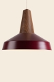 Lampa wisząca EIKON CIRCUS Schneid orzech /  burgund