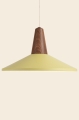 Lampa wisząca EIKON SHELL Schneid orzech /   oliwkowy