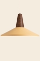 Lampa wisząca EIKON SHELL Schneid orzech /   brzoskwioniowy