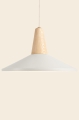 xLampa wisząca EIKON SHELL Schneid jesion /  biały