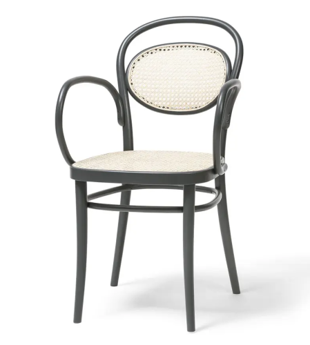 Krzesło No. 20 z podłokietnikami / rattanowe TON