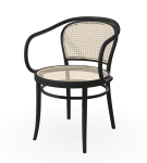 Fotel No. 33 rattan / siatka Polo TON