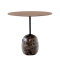 Stolik LATO LN9 marmur i orzech AndTradition