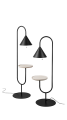 Lampa podłogowa OZZ z stolikiem Miniforms