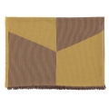 Narzuta SWAY THROW musztardowa Muuto