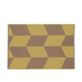 Narzuta SWAY THROW musztardowa Muuto