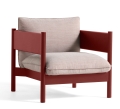 Fotel ARBOUR CLUB HAY buk lakierowany na czerwony