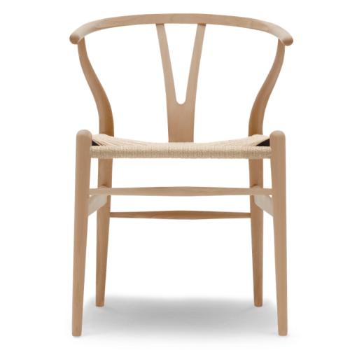 Krzesło CH24 WISHBONE CHAIR siedzisko ze sznurka Carl Hansen Son buk olejowany