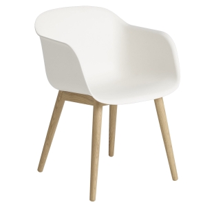 Krzesło FIBER drewniane nogi Muuto